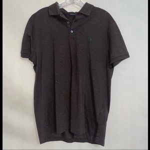 Brown Ralph Lauren Collared Shirt